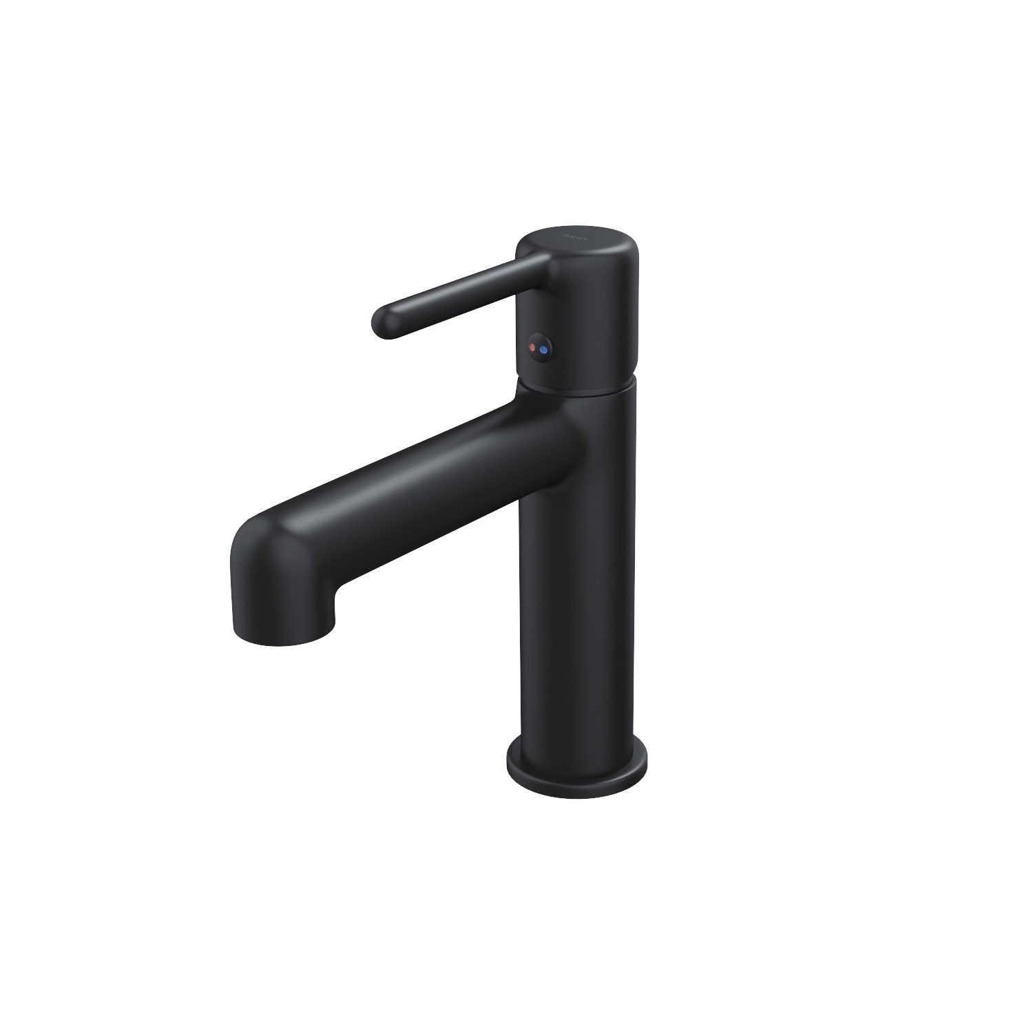 IDDIS Cмеситель для умывальника, черный матовый, Aiger, AIGBL00i01