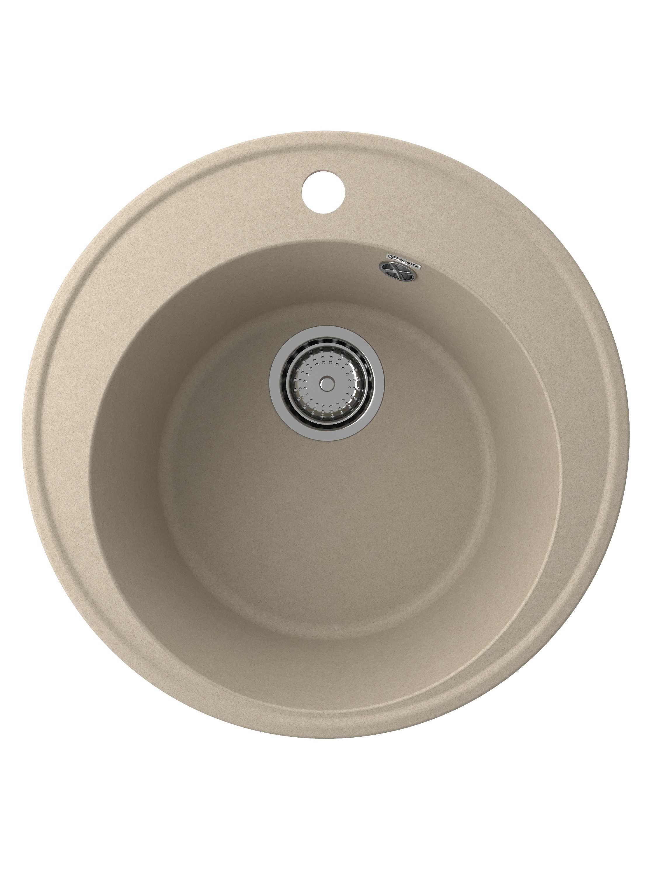 Мойка ULGRAN Quartz  d49 Nora 485-03 ДЕСЕРТ