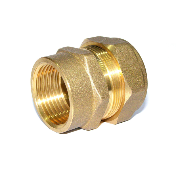 Муфта обжимная медная 20X3/4"F VPF204 "VER-PRO" (120/10шт)