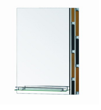 608А Аccoona Зеркало 80x60 c полочкой