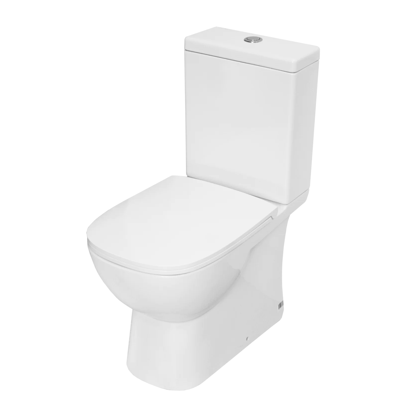 Унитаз-компакт "QUADRO-Slim" Белый S1 /SanitaLUX/