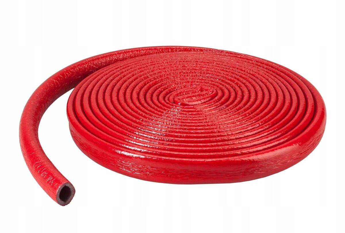ИЗОДОМ Трубная изоляция d18x4мм - (11м бухта) КРАСНАЯ (170)