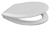 Сиденье для унитаза "Орио"  белое К-01 (1/16)