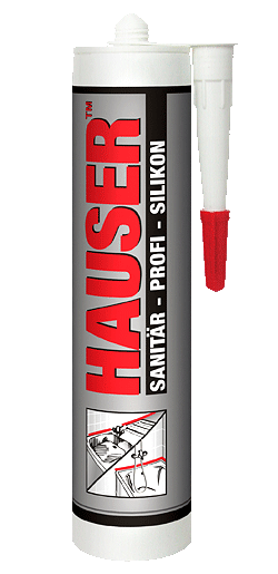 Герметик силиконовый CH Hauser SANI 260мл. Белый