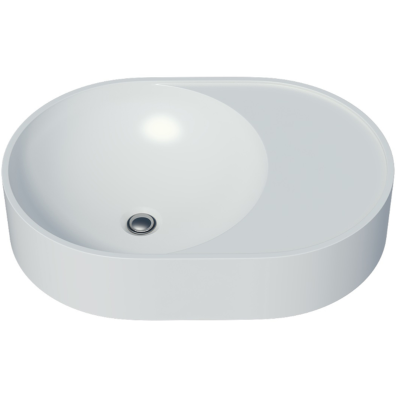 Раковина мебельная "Luna 50" 485х104х338 