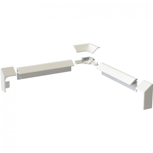 KDP180/3 Бордюр для ванны П-образный  /30мм/