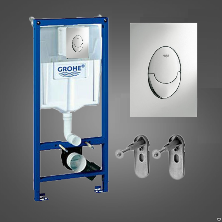 Grohe Инсталляция Rapid SL/SKATE AIR 3 в 1 бач.6/9л 38721001