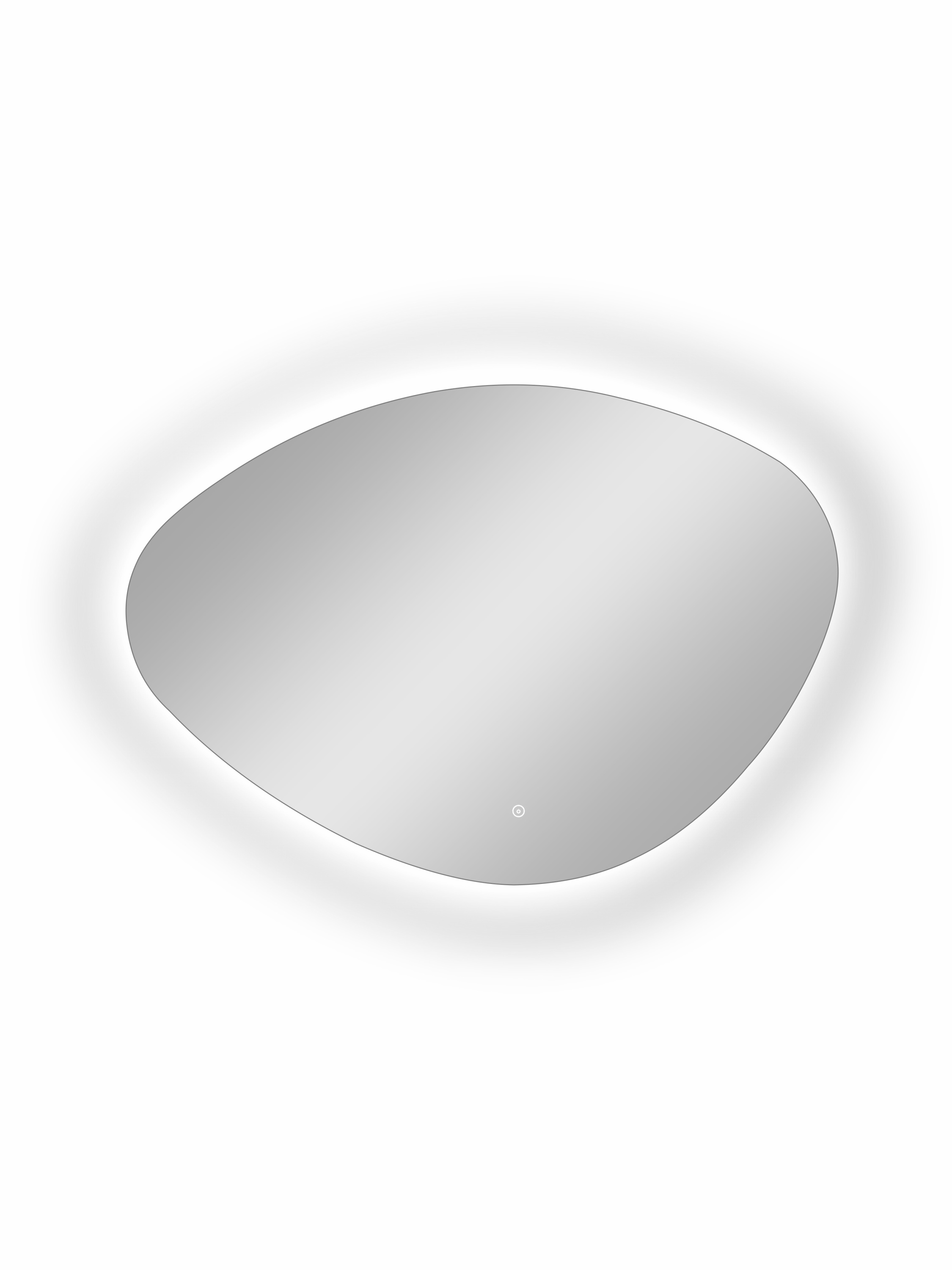 Зеркало с Led-подсв. "Alma" 1000х700 сенсор ЗЛП614