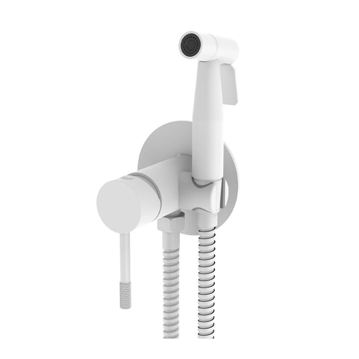 403553F Смеситель для биде БЕЛЫЙ (10/1)