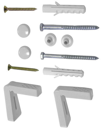 Крепление унитаза к полу угловое 006