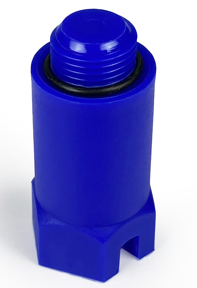 Заглушка длинная, синяя 1/2 "РТП" 30374