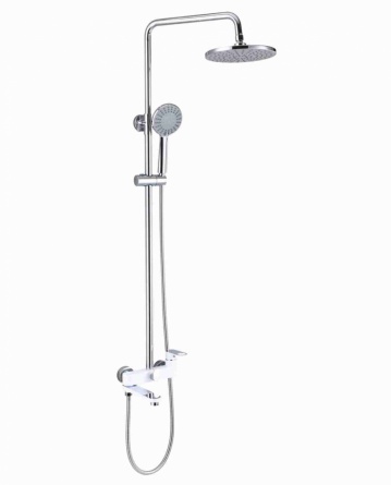 063562 Душевая система ЗОНТ перекл. "излив" ХРОМ (5/1)