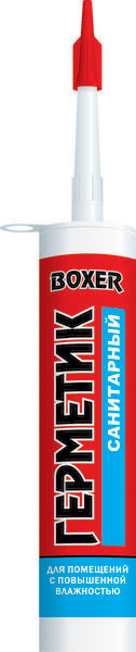 Герметик силиконовый Вoxer S (сан) 260мл. Бесцветный 