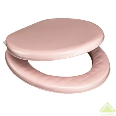 Сиденье для унитаза мягкое Vanna Lux Розовое (1/17)