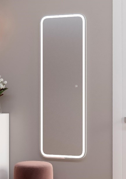 Зеркало с Led-подсв. "Loren" 455х1350 сенсор ЗЛП430