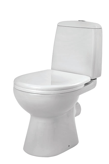 Унитаз компакт "Цезарь" Soft-close белый б/с /Santek/ 1WH301746