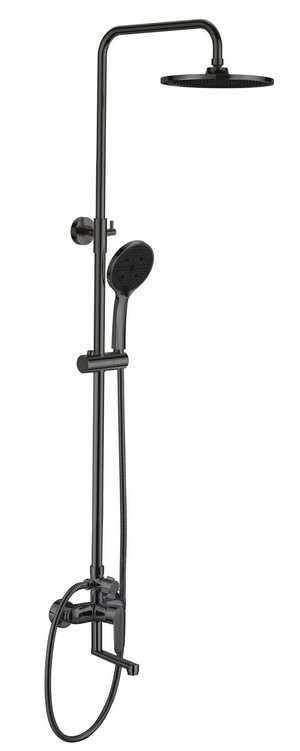 ESKO Душевая система со смесителем Lagos Gun Metal, арт. ST205LGGM