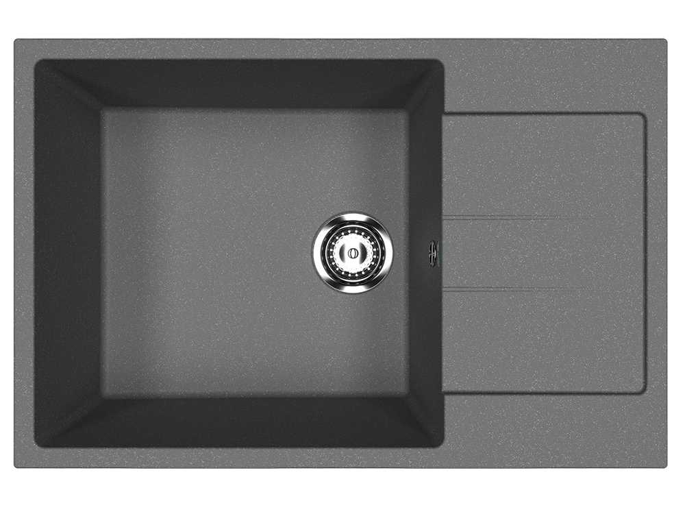 U-602-343 Мойка Ulgran 760*500 АНТРАЦИТ