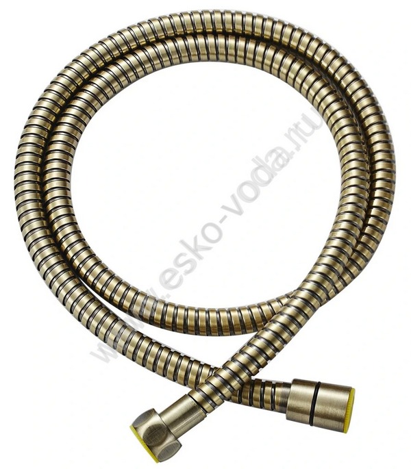 Душевой шланг, металлический, бронзовый. арт. BRSH15, ESKO