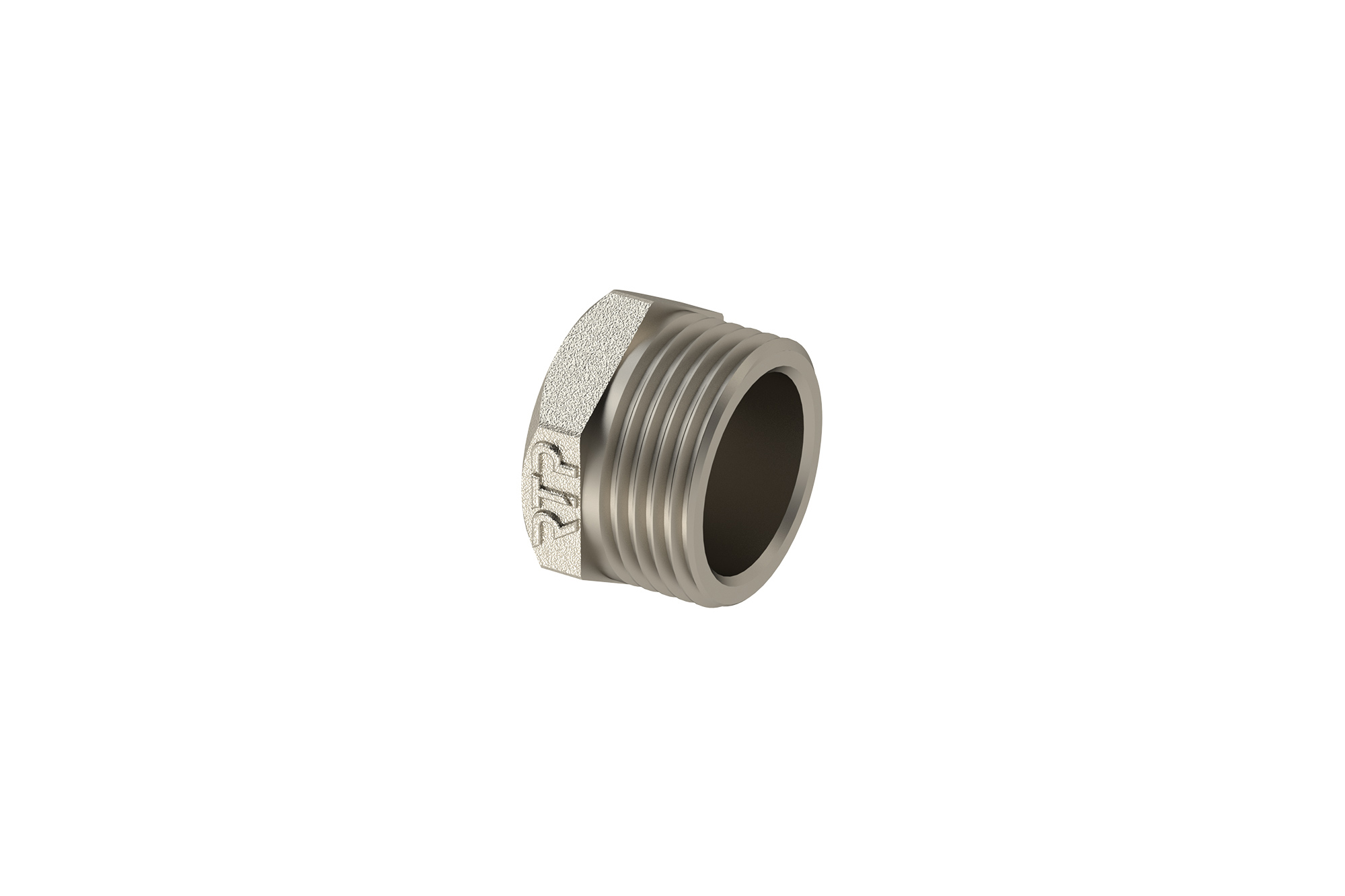 Заглушка латунная никелирован. 1 1/4" НР РТП 25150
