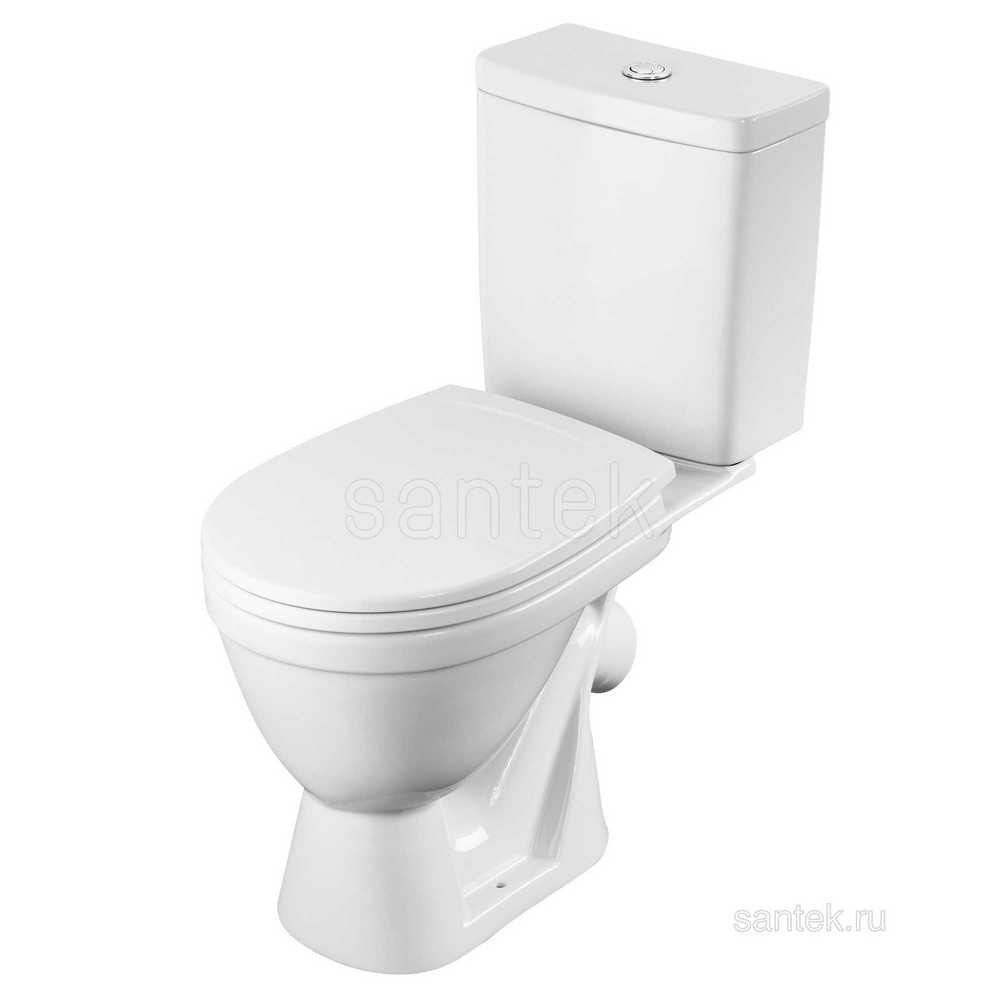 Унитаз компакт "УНО" 2PA ПП SC /Santek/ 1WH501613