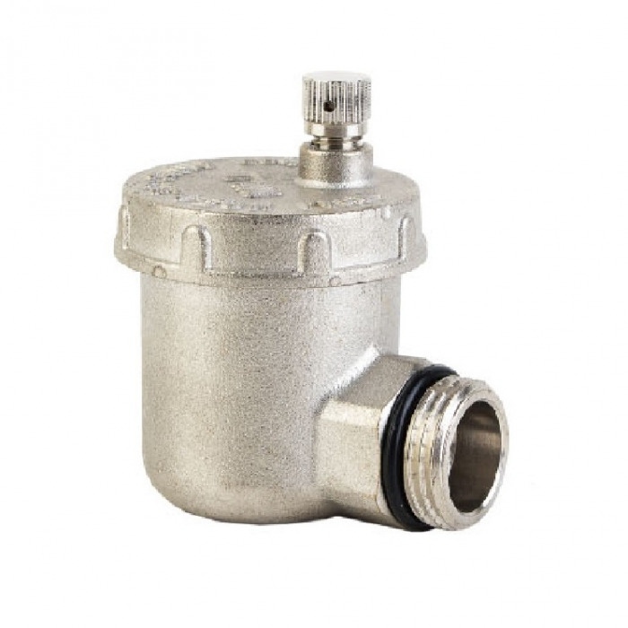 Воздухоотводчик 1/2" БОКОВОЙ никель PF506 ViEiR (10/100)