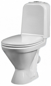 Унитаз-компакт "Самарский-Комфорт" Белый S1 /Sanita/