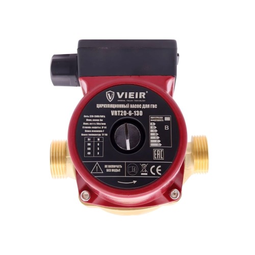VRT20-6-130B Циркуляционный насос для ГВС "VIEIR" (8/1шт)