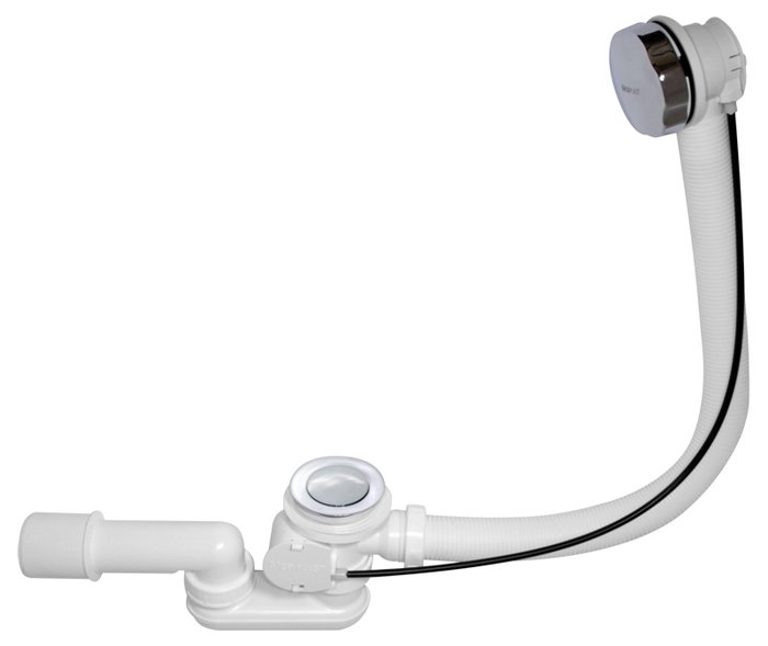 GS-4 Сифон для ванны, автомат, 600мм. (доукомплектованный)
