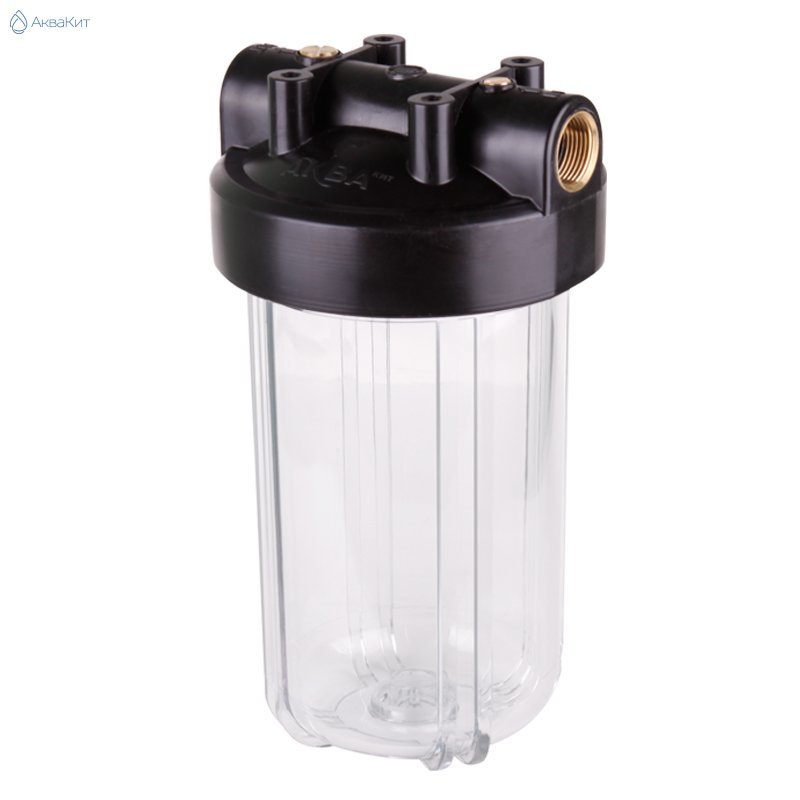 Фильтр колба BB10" с нитяным картриджем прозрачная А96