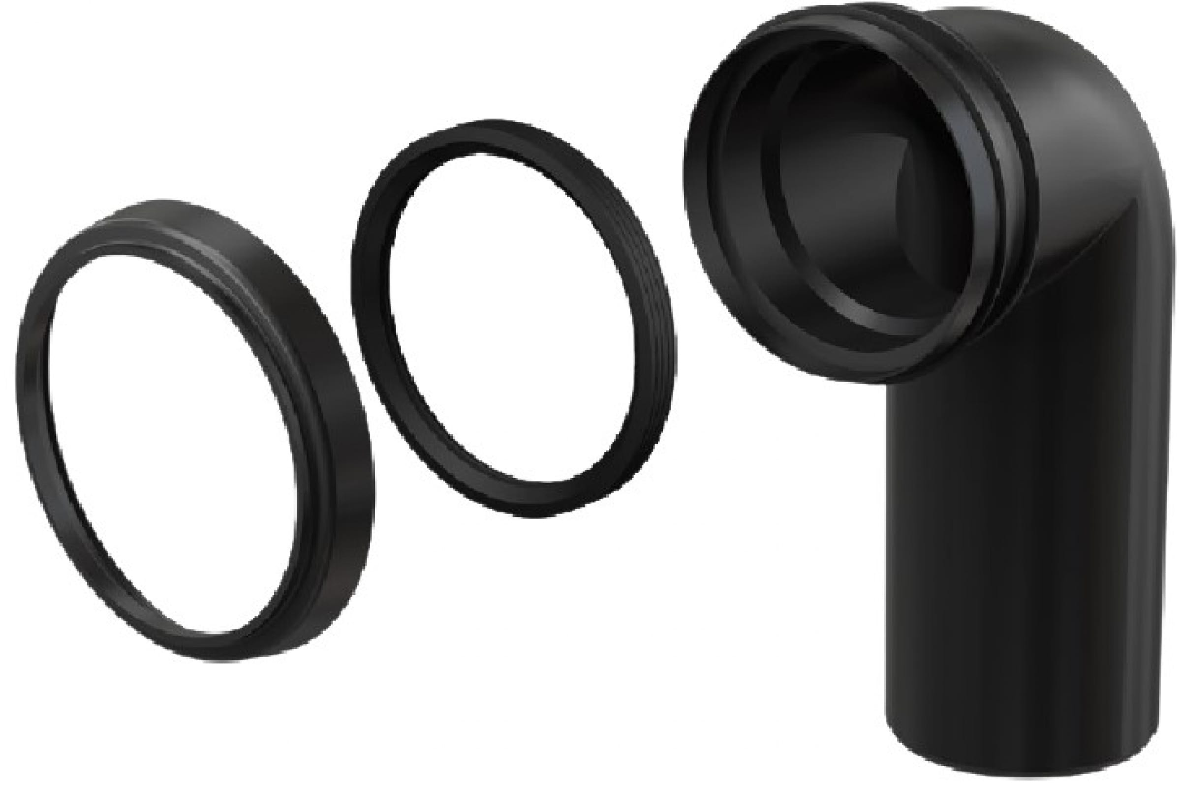 M908 ALCAPLAST Стоковое колено 90/90 