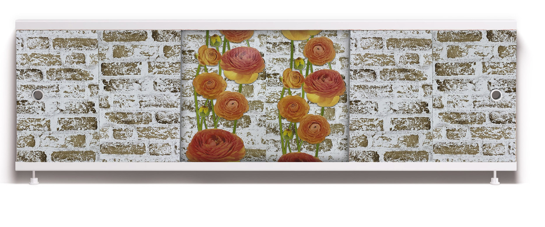 012д-1,5 Экран под ванну "DECOR" 1,5м Грация