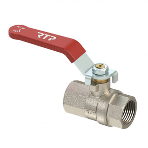 Кран шар. PN25  3/4" г/ш ручка НИКЕЛЬ РТП 25353 (10/50)