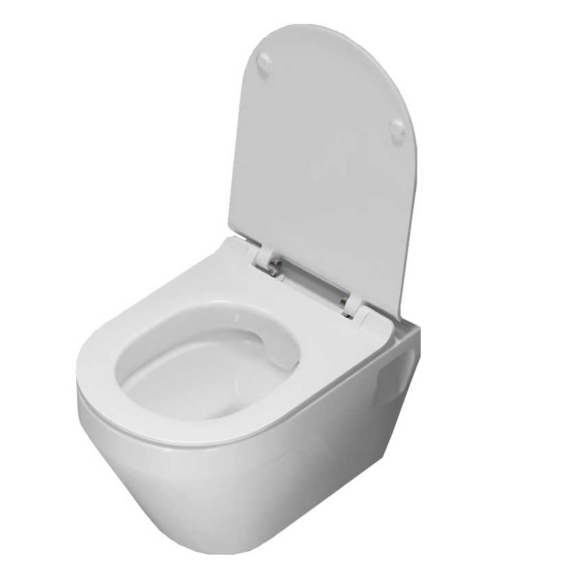 Унитаз подвесной Novel Rimless Белый S1 БЕЗОБОДКОВЫЙ /Sanita LUX/