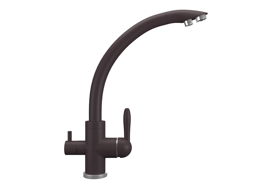 Смеситель д/кухни ULGRAN Quartz UQ-017-06 ТРЮФЕЛЬ