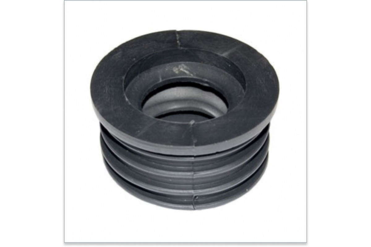 Манжета переходная d25х50 трехлепистковая черная 1-0005