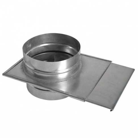 Шибер оцинк. d125 Эвент ШМ 125Ц