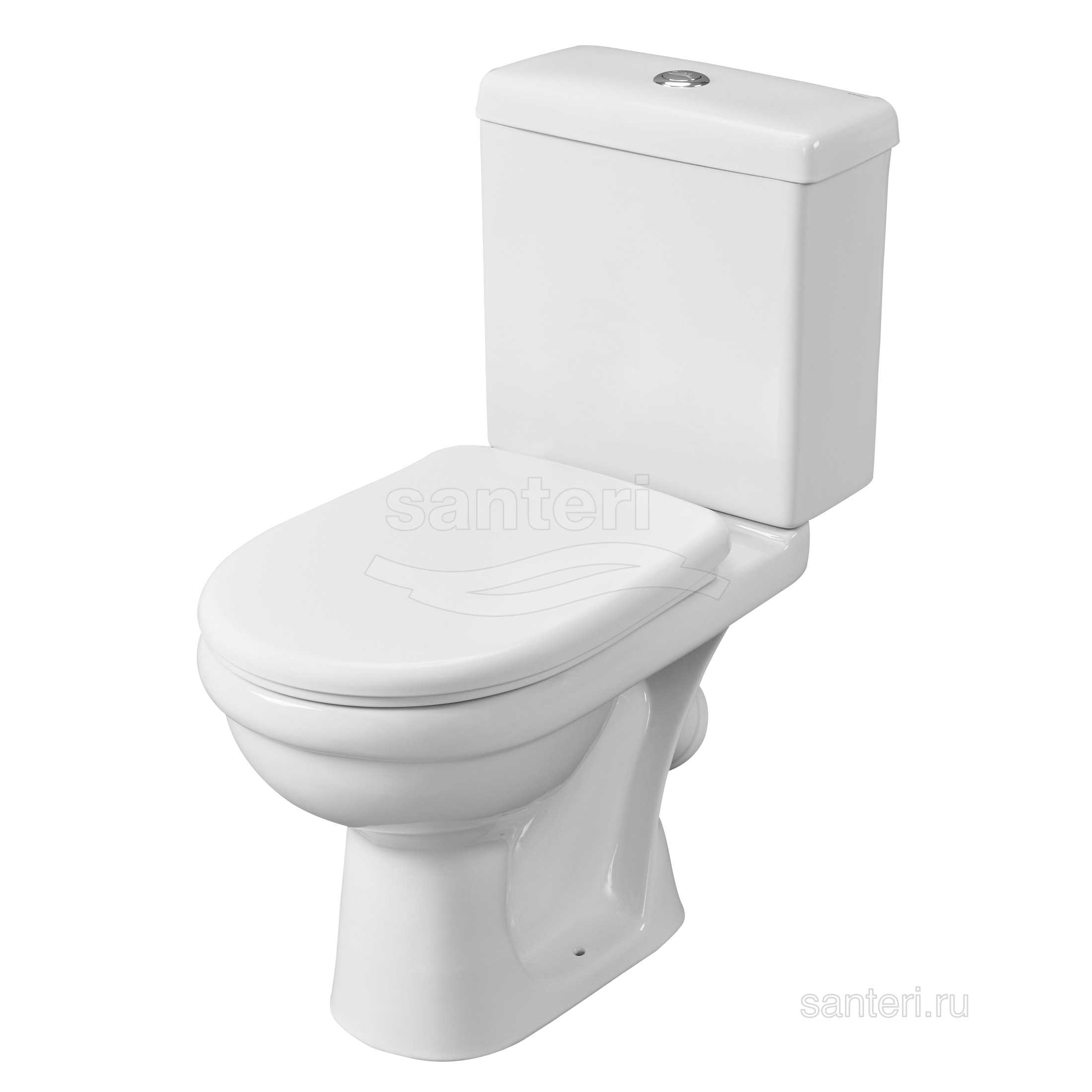 Унитаз-компакт "Визит" БЕЛЫЙ /Santeri/