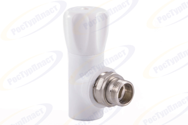 Вентиль для радиатора 25х3/4 угловой "РТП" (40/10) 10537