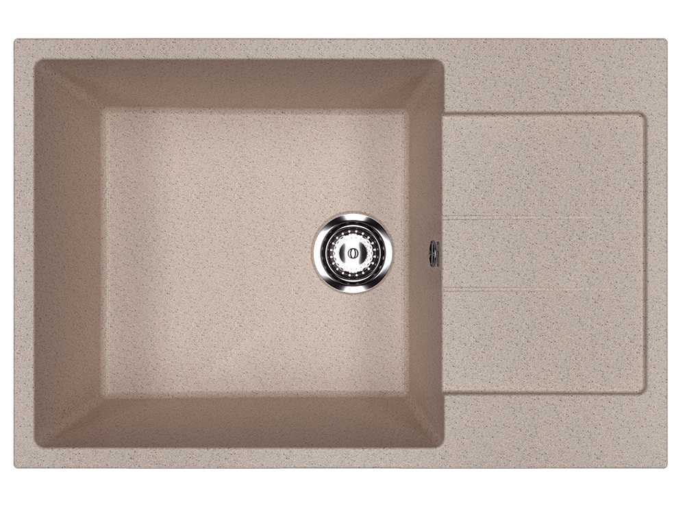 U-602-302 Мойка Ulgran 760*500 ПЕСОЧНЫЙ