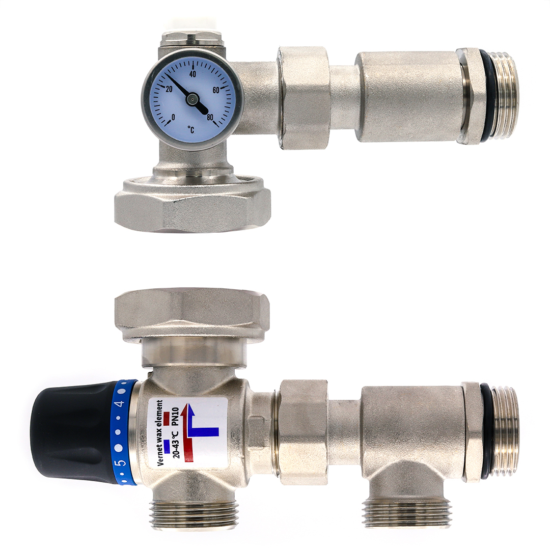 Насосно-смесительный узел для теплого пола KVS2,6  20°С-45°С VR204-A ViEiR (8)