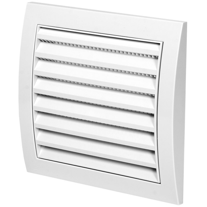Решетка вент. пластиковая 148х153мм ЭВЕНТ N10 белая