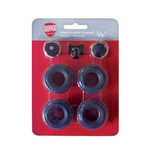 Royal Thermo Набор присоединительный 3/4" black НС-1156777/НС-1614228
