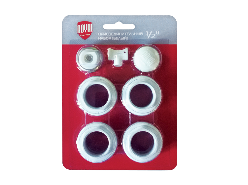 Royal Thermo Набор присоединительный 1/2" white/белый НС-1156746