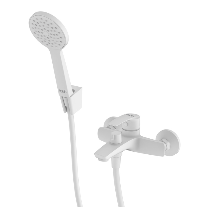 IDDIS Смеситель для ванны Ray RAYWT02i02. Белый матовый