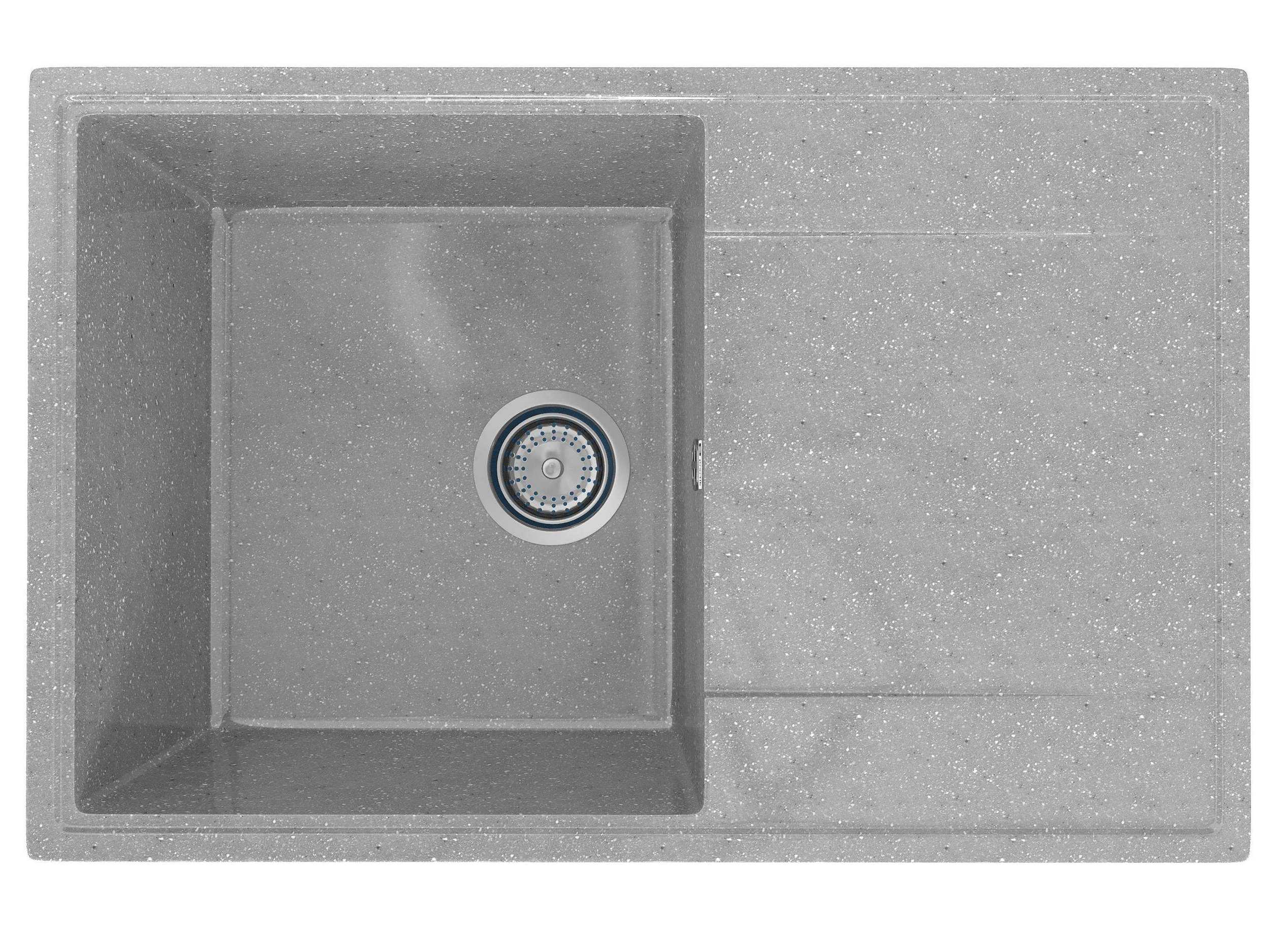 PR-M 735-003 Мойка Practik 475х735мм СВЕТЛО СЕРЫЙ без сифона