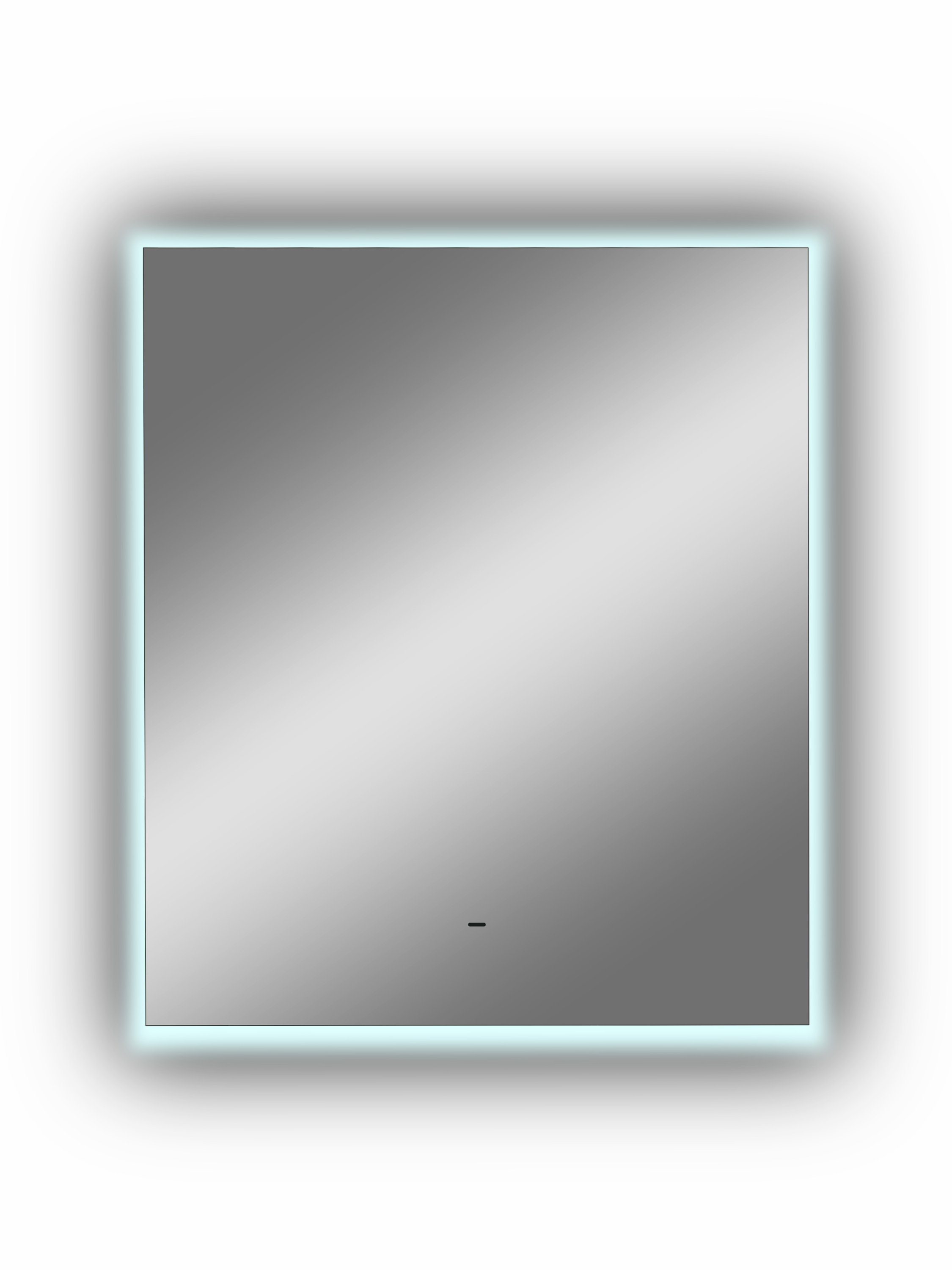 Зеркало с Led-подсв. "Trezhe" 600х700 беск. сенсор ЗЛП542
