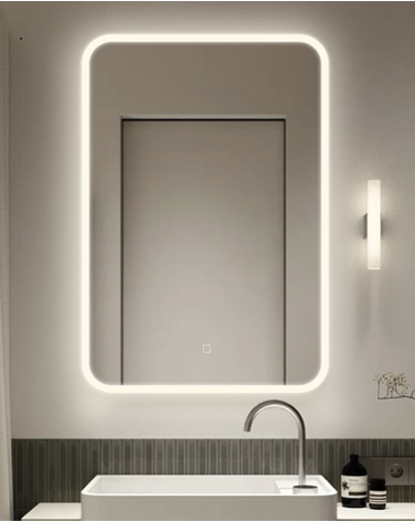 Зеркало с Led-подсв. "Brute Base" 600х800 сенсор DS217