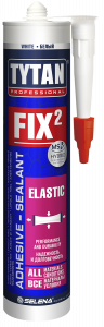 Герметик-клей TYTAN Professional Fix Elastic 290мл. Белый