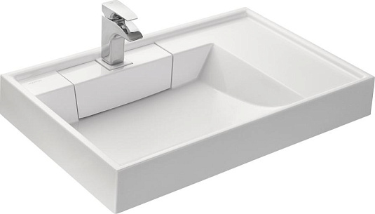 Раковина над стиральной машиной Акватон Рейн 80 белая 1A72113KRW010